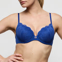 Marie Jo Cathia Heart Shape Tshirt Bra Stylo Blue