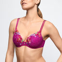 Marie Jo Odilly Underwire Padded Heart Shape Bra Wild Rose