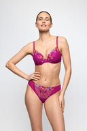 Marie Jo Odilly Underwire Padded Heart Shape Bra Wild Rose