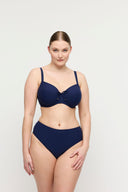 Prima Donna Aswan Full Cup Underwire Bikini Top Water Blue