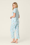 PJ Salvage Whimsy PJ Set Light Blue